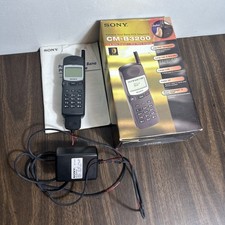SONY CM-B3200 PORTABLE DUAL BAND PCS JOG DIAL NAVIGATOR TELEPHONE.