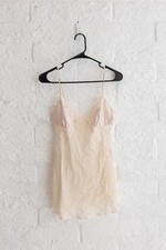 Victoria  s Secret Pink Sheer Lace Chemise Slip Dress S 