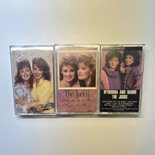 The Judds - 3 Tape Lot - Rockin' With The Rhythm, Heart Land, Winona and Naomi