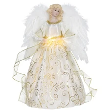 Angel Christmas Tree Topper,10Led Angel Tree Topper with Wings,Home Ornaments