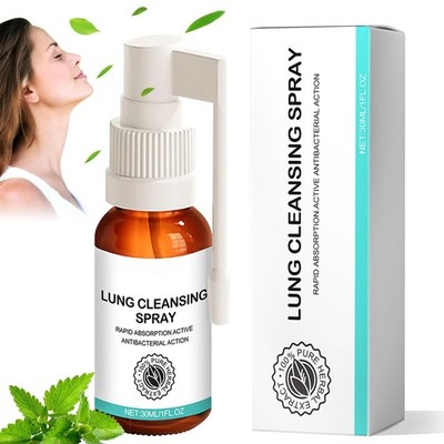 Breath Ease Lungenspray, Breath Easy Lungenspray, Herbal Lung Cleansing Spray...