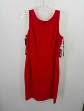 Pre-Owned Vince Camuto Red Size 12 Short Sleeveless Dress