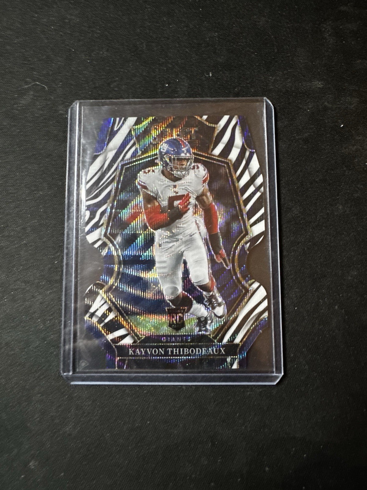 2022 Select Kayvon Thibodeaux RC Zebra Prizm Die Cut Premier #175 Giants