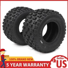 2 Pack 20x10-9 ATV Tires All Terrain Off-Road Sand Mud Trail Tires ,6PR Tubeless