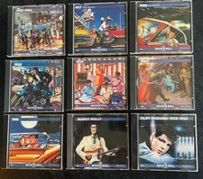 Time Life Music - The Rock N Roll Era 9 x CD Job Lot  See Description For Titles