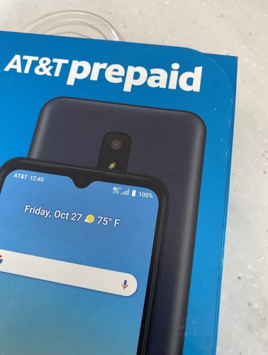 AT&T Motivate 2 32GB 6.5" HD Prepaid Smartphone - Maritime Blue - Brand New - Picture 3 of 4