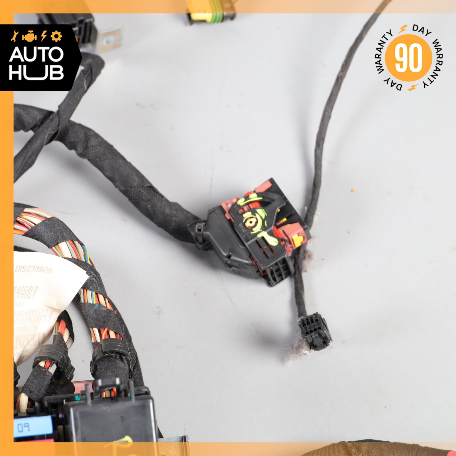 08-09 Maserati GranTurismo M145 4.2L Rear Trunk Fuse Box Wiring Harness OEM