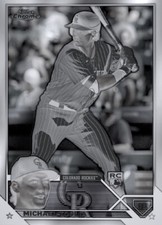 [DIGITAL] Topps Bunt - Michael Toglia - Topps Chrome 23 S1 - Black White Base
