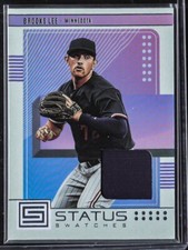 BROOKS LEE 2023 Panini CHRONICLES STATUS SWATCHES [MINN BLUE]--MINNESOTA TWINS