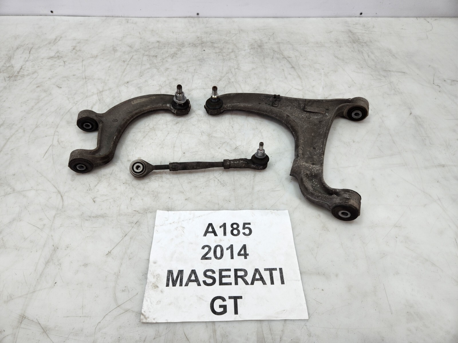 ✅ 13-19 OEM Maserati GT M145 Rear Suspension Driver Side Control Arm SET 51k