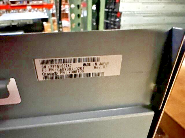 ORACLE Fujitsu M10-4 7088706 Lower 3.4GHz 16-Core CPU/Memory