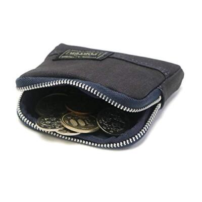 Yoshida & Co. PORTER coin case DUCK 636-06835 Black NEW Made