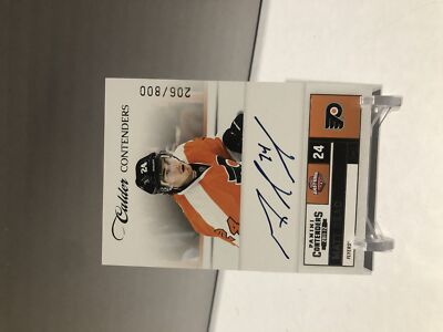 Matt Read 2011-12 Panini Playoff Contenders /800  #242 Rookie Auto RC