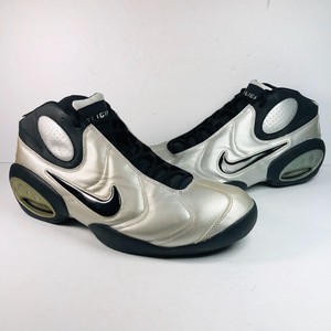 NEW Nike Air Flight Perception Silver Basketball 1999 830167 001 Shoes Size  15 | eBay