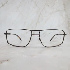 Caribbean Sun UV400 Eyeglasses Frame CS0045M Men Brown Full Rim Square 62-15-125