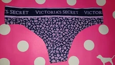 NeW Vs seamless thong Panty Size small leopard spots