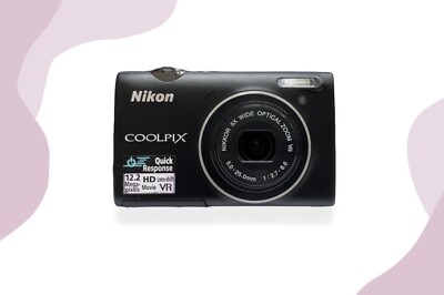 Nikon COOLPIX S5100 12.2MP 5x Optical Zoom CCD Digital Camera