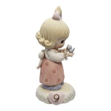 Enesco Precious Moments Figurine Growing In Grace Age 9 Girl 1996 #183865