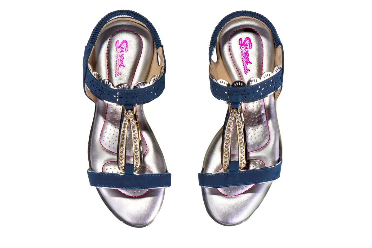 Sweet Sandals Women s Fashionable Golf Sandals Size 7 Blue Bri