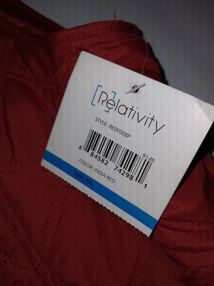 Relativity Quilted Puffer Vest Petite's Size PXL NWT - Image 3 of 4