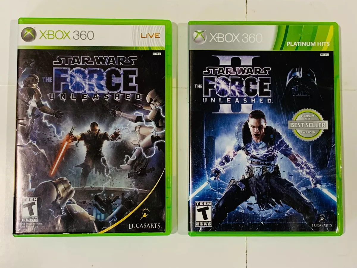 Combo Star Wars The Force Unleashed – Midia Digital Xbox 360