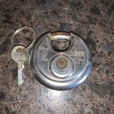 abus diskus lock no. 24 with key works - rust...