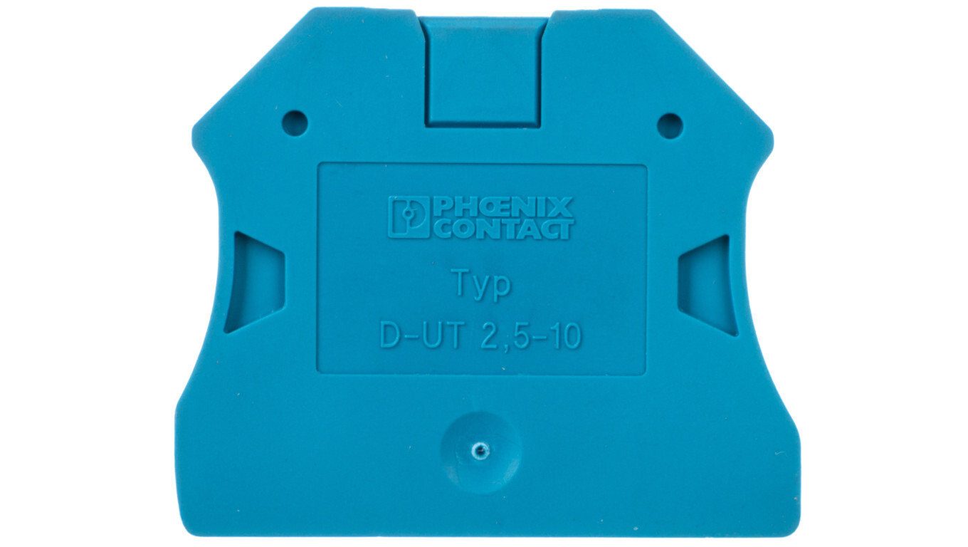 Blue closing cover D-UT 2.5/10 BU 3047235 /T2UK