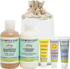 California Baby Calming Newborn Tote - French Lavender & Clary Sage Essential Oi