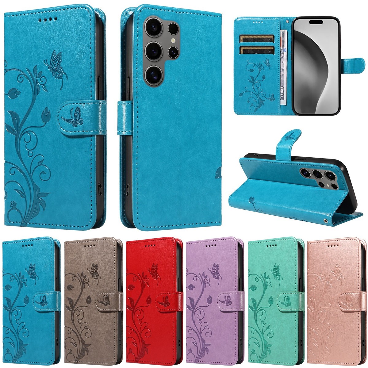 Wallet Note 20 Ultra Flip Cover For Samsung Galaxy Note20 Ultra