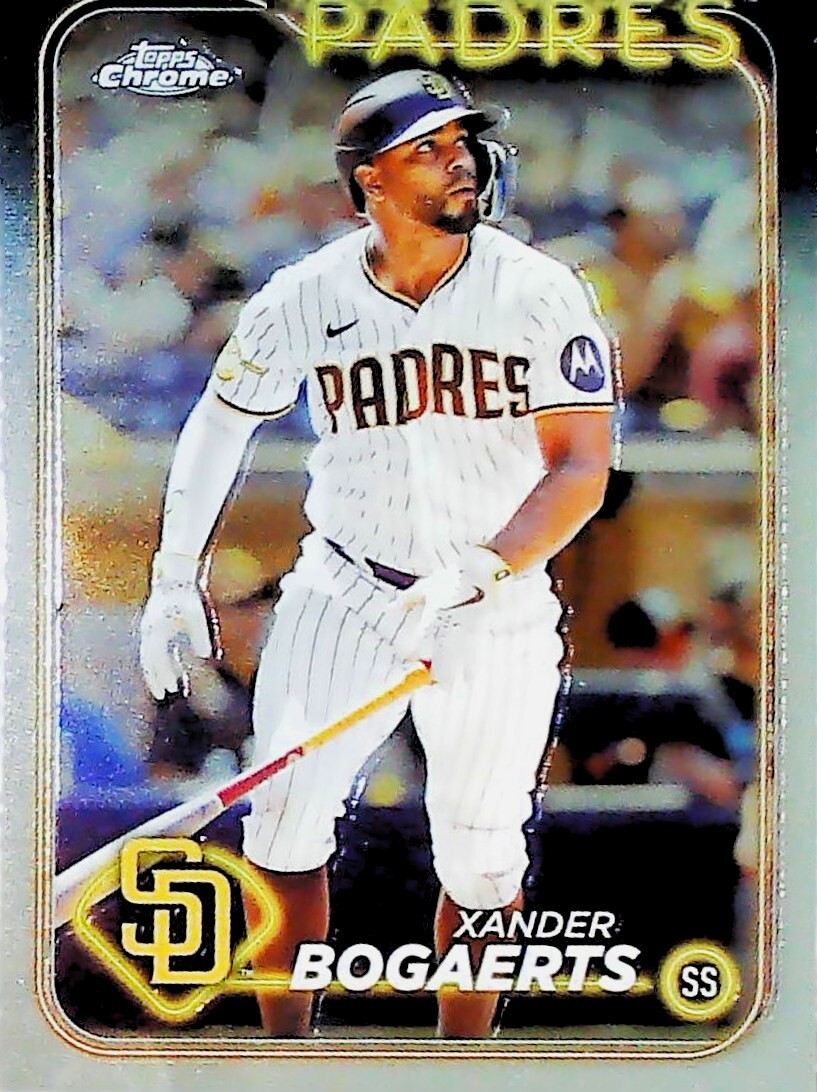 2024 TOPPS CHROME #32 XANDER BOGAERTS SAN DIEGO PADRES FREE SHIP