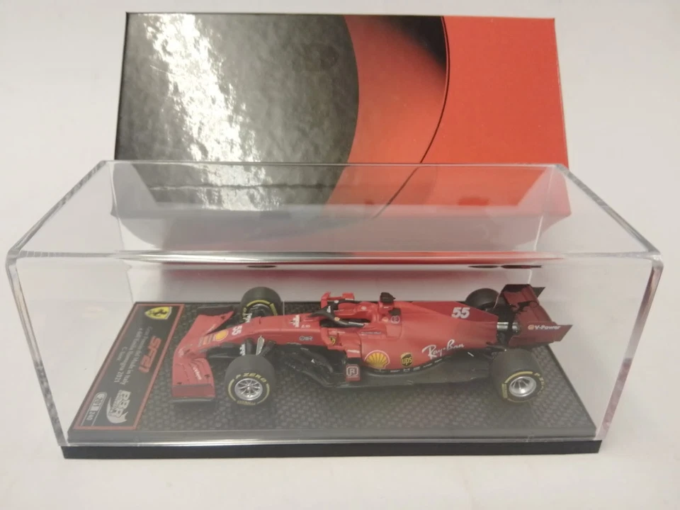 BBR Ferrari SF21 #55 Carlos Sainz Jr GP Emilia Romagna 2021 1/43 BBRC260B - Bild 2 von 3