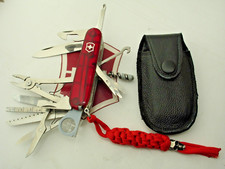 Victorinox SwissChamp Swiss Army Knife Translucent Ruby — listing 5
