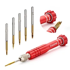 5-in-1 Multifunctional Eyeglass Screwdriver Kit | Mini Screwdriver for Glasses