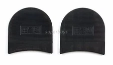 Rubber 8.4cm x 8.6cm Shoe Boot Heel Cap Sole Plate Repair Set Kit Non-Slip C2
