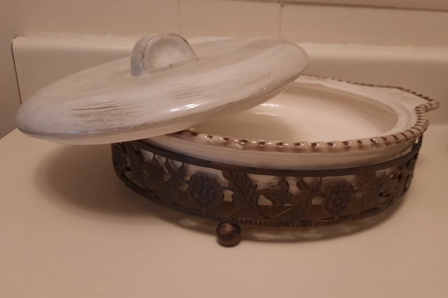 Salinas Pie Dish And Rack