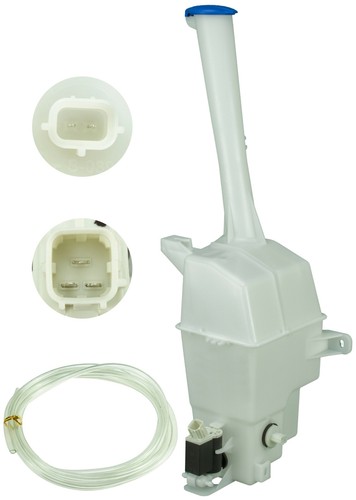 Iplusmile Kit Réservoir Lave-Glace 1,8L Avec Pompe Et Tuyau - Compatible 12V, Installation Facile - Pour Nettoyage Pare-Brise