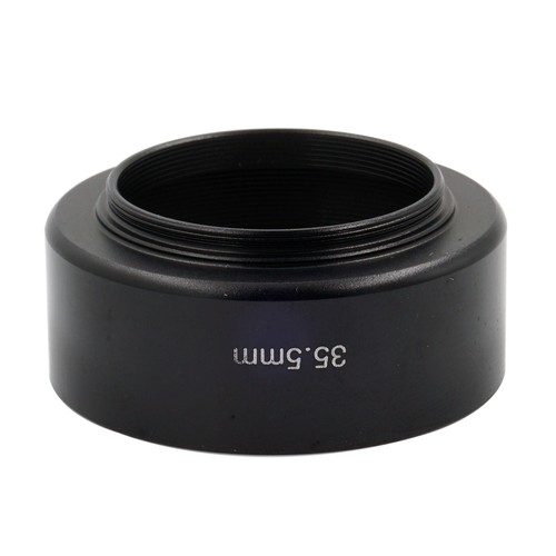 35.5mm x0.5mm Thread Metal Camera Lens Hood - Picture 3 of 4
