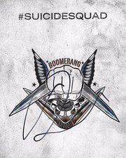 JAI COURTNEY SIGNED SUICIDE SQUAD MOVIE 8X10 PHOTO W/COA CAPTAIN BOOMERANG 2