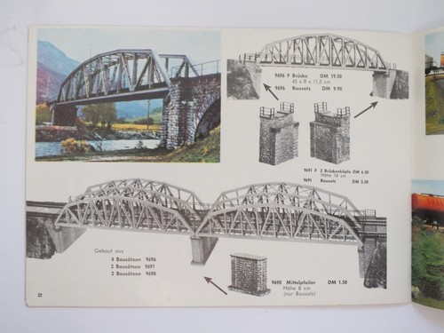 Catalogue - Kibri - Model Railway - Accessories - 1964 - Track H0 and N - B6 - Picture 10 of 15