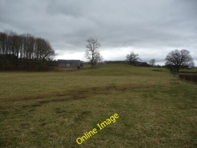 Photo 6x4 View to Castle Arnold from the Usk Valley Walk Beili-glas The m c2012