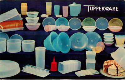 Postcard TUPPERWARE Advertising Mailer Chrome Postmarked 1955 | eBay