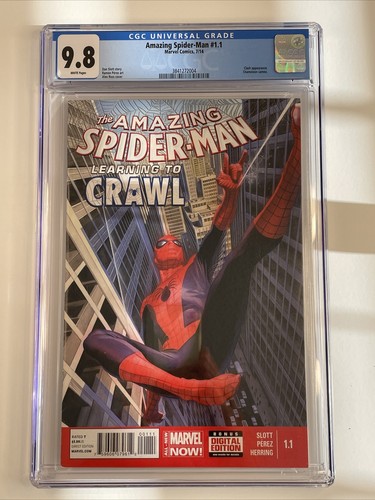 CGC 9.8 3841272004 - The Amazing Spider-Man #1.1 - Learning to Crawl -Ross Cover - 第 1/4 張圖片