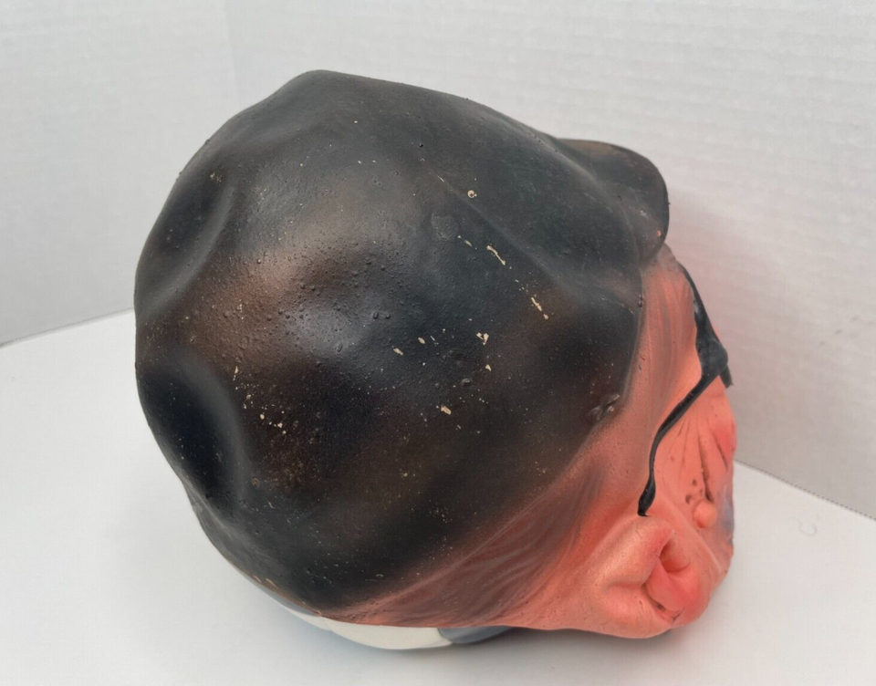 Creepy Creatures Spearhead Vintage 1980's Adult Old Man HALLOWEEN Mask