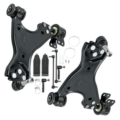 12x Suspension Kit Control Arms Ball Joints Tie Rod For 07-16 GMC Acadia
