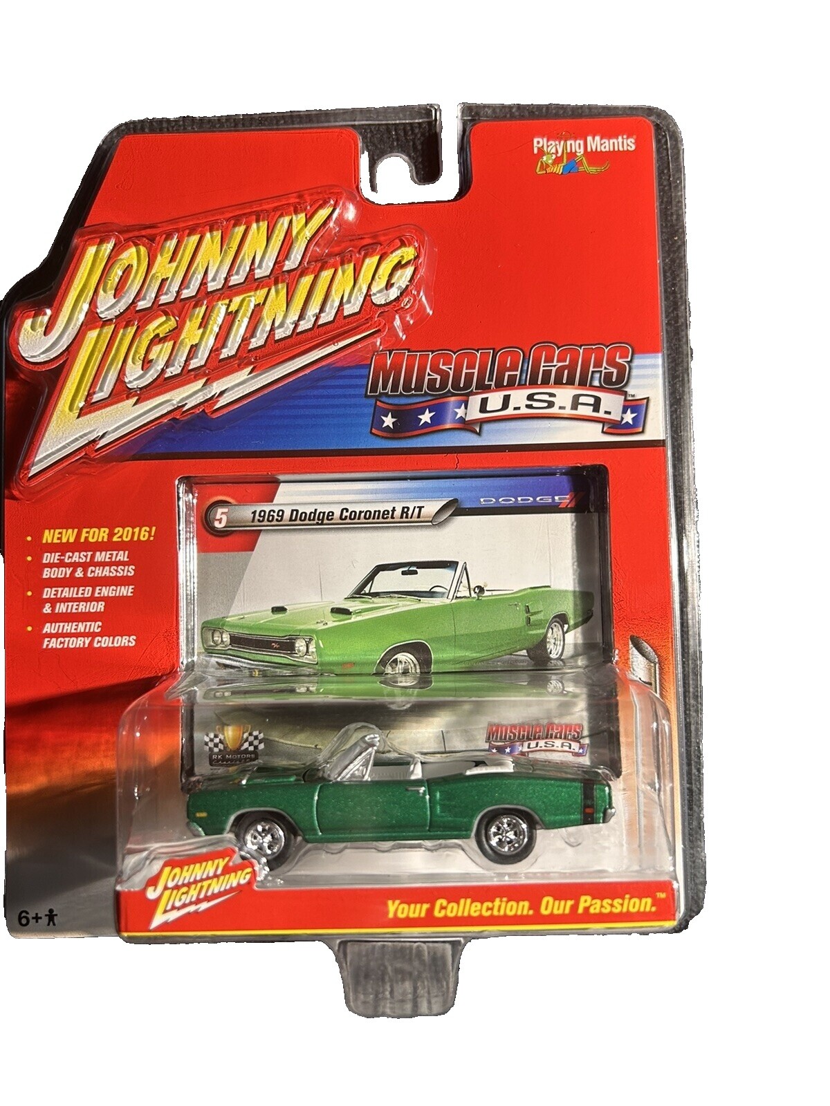 CHASE ! Johnny Lightning 1:64 - 1965 Dodge A-100 Pickup w/Enclosed Tra – Super Mini Wheels