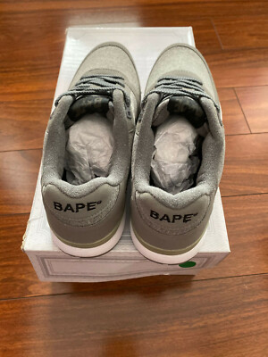 Authentic A Bathing Ape Bape Bapesta TRACK STA LT Court‎ Sneaker s-l400.jpg main image 2