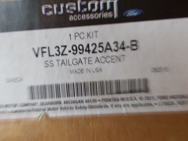 Oem Genuine Ford 15 18 F150 Ss Tailgate Accent Vfl3za34b For Sale Online Ebay