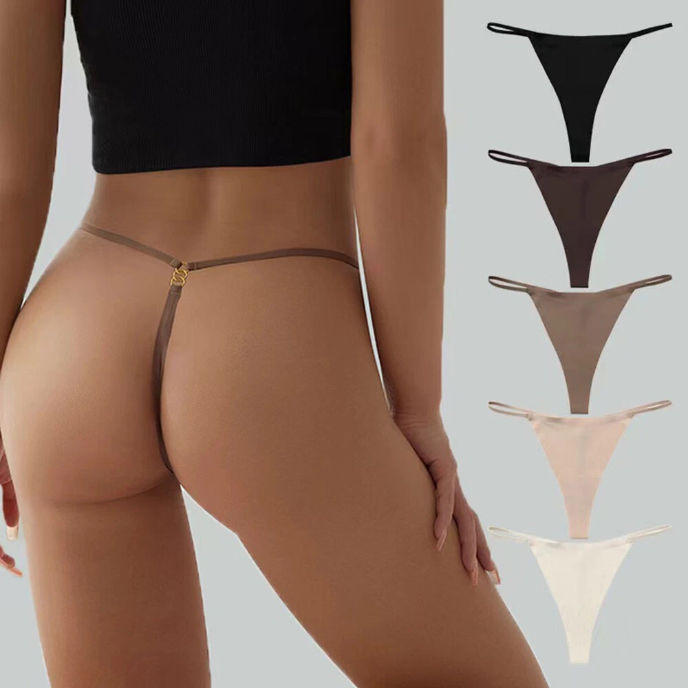 Mutande Bikini Slip 3Pcs One Line Deep V Mini Perizoma Donna Sexy Traspirante Biancheria Intima Sexy Vita Bassa Sexy T-Back Mutandine (Color Mutande Bikini Slip 3Pcs One Line Deep V Mini Perizoma Donna Sexy Traspirante Biancheria Intima Sexy Vita Bassa Sexy T-Back Mutandine (Color