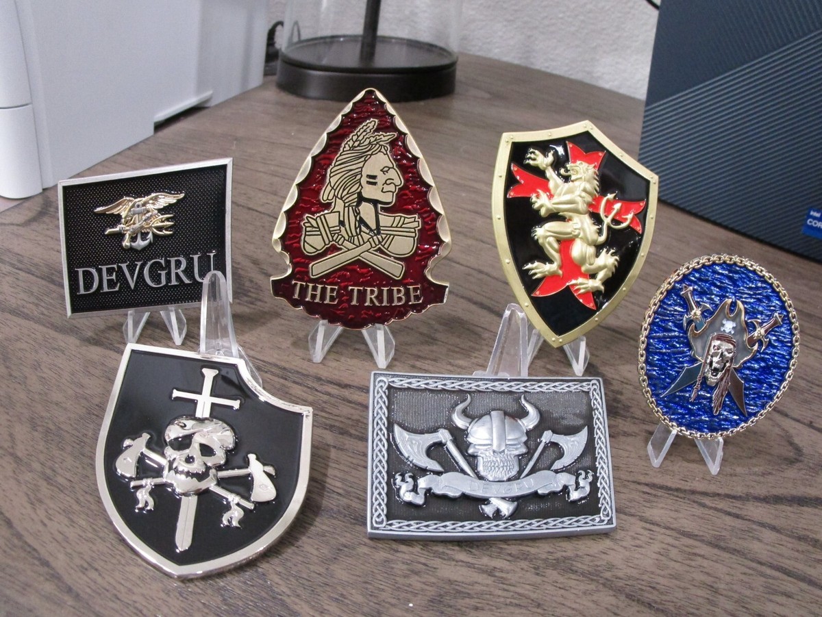 Lot of 6 Navy Seal Team Six NSW DEVGRU USN Seal Team 6