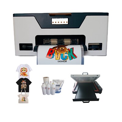 New Model DTF A3 XP600 Printer with Oven For  T shirt  Sportswear garme